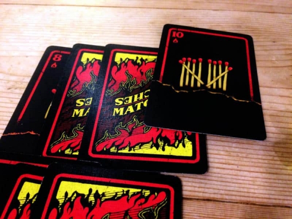 Matches card game