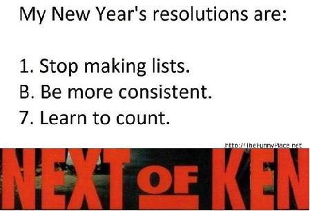 Next of Ken, Volume 80:  You Say You Want a Resolution, Well, You Know