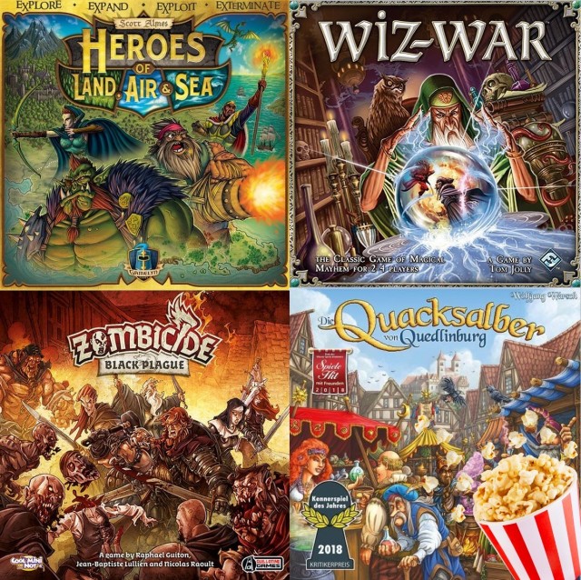 Board Game Barrage: Popcorn Games
