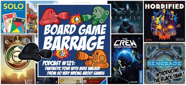 FANTASTIC Four with Mike Walker from So Very Wrong About Games - Board Game Barrage
