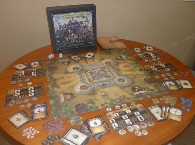 New 1-4 Player Fantasy Cooperative Board Game - Storm the Castle!