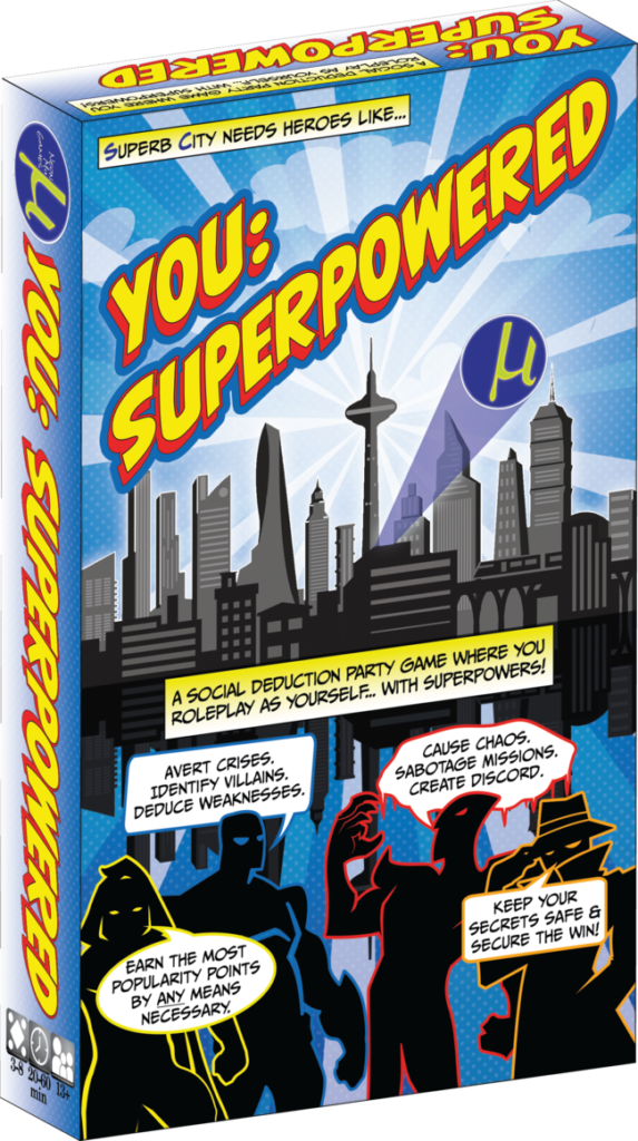A Pocket Full of Kryptonite- You: Superpowered Boardgame Review