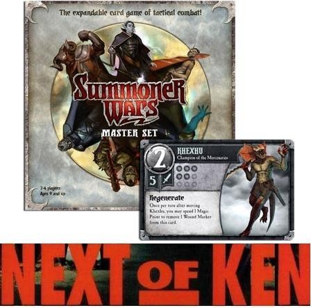 Next of Ken, Volume 30:  Summoner Wars Master Set, We Didn't Playtest This at All, Legend of Drizzt