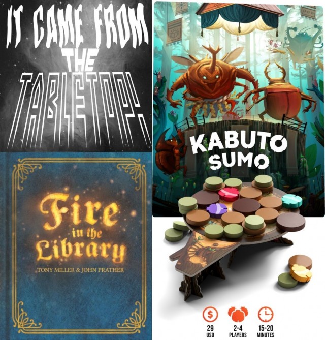 Kabuto Sumo and Fire In the Library with Tony Miller 
