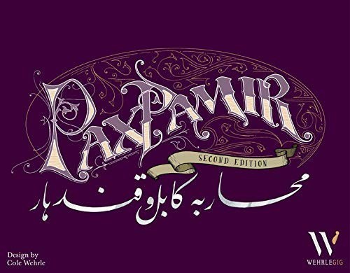 Pax Pamir 2nd Edition - A Five Second Board Game Review
